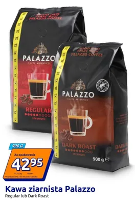 Kawa ziarnista Palazzo Regular promocja w Action