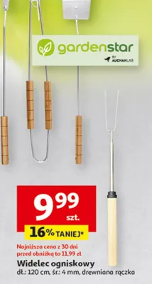 Widelec ogniskowy promocja w Auchan