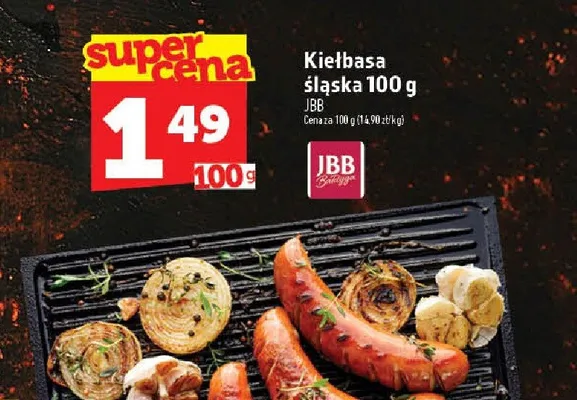 Kiełbasa śląska JBB Bałdyga promocja w TOPAZ