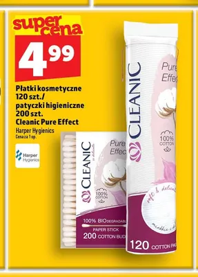 Patyczki higieniczne 200 szt. Cleanic Pure Effect promocja w TOPAZ