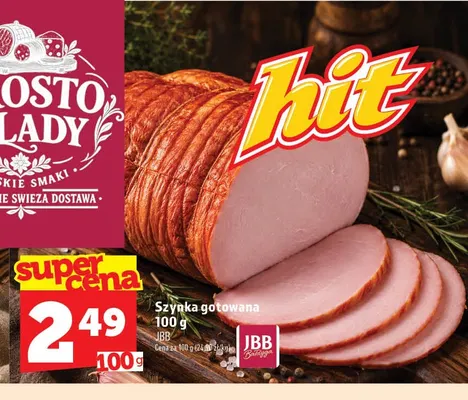 Szynka gotowana promocja w TOPAZ
