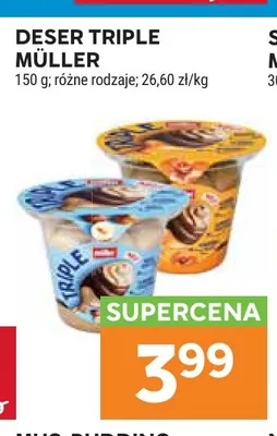 Deser Triple Müller promocja w Stokrotka