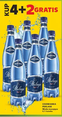 Woda musująca Cisowianka Perlage promocja w Kaufland