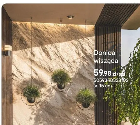 Donica wisząca promocja w Castorama