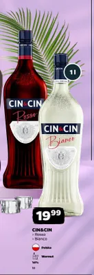 Wermut Cin&Cin Bianco promocja w Netto