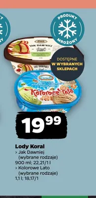 Lody Kolorowe Lato promocja w Netto