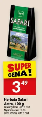 Herbata Safari Astra promocja w Twój Market