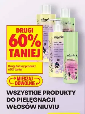 Produkty do pielęgnacji włosów Niuviu promocja w Biedronka