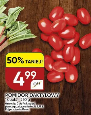 Pomidor daktylowy marokański promocja w Chata Polska