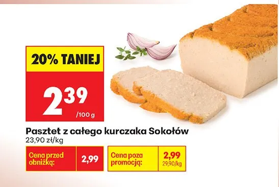 Pasztet z całego kurczaka promocja w Biedronka