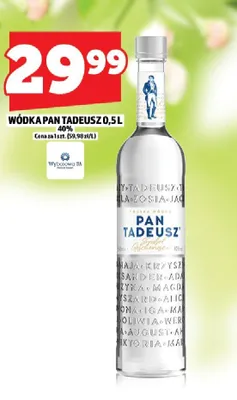 Wódka Pan Tadeusz 0,5l promocja w TOPAZ