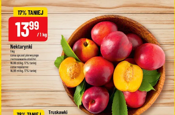 Nektarynki promocja w POLOmarket