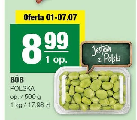 Bób polski promocja w SPAR