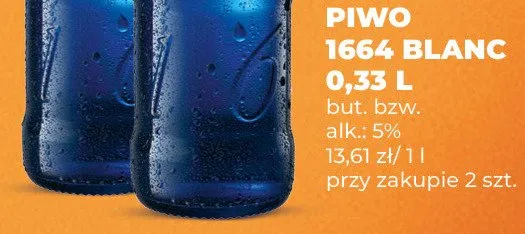 Piwo 1664 Blanc promocja w Duży Ben