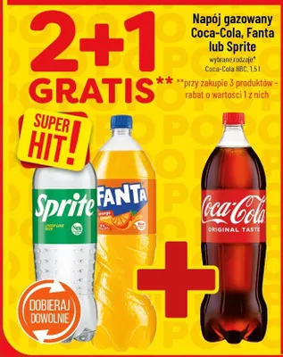 Napój gazowany Coca-Cola promocja w POLOmarket