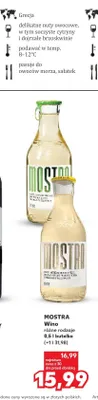Wino białe półsłodkie Mostra promocja w Kaufland