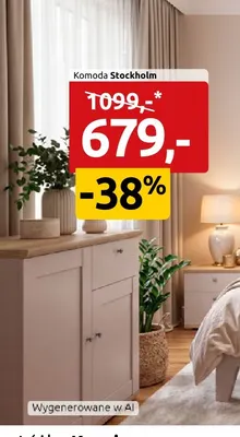 Komoda Stockholm promocja w Black Red White