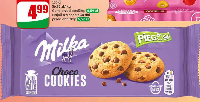 Ciastka promocja w Dino