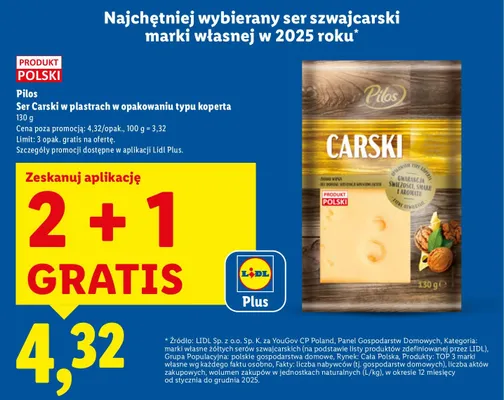 Ser promocja w Lidl