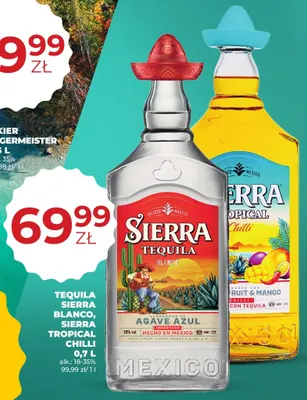 Tequila Sierra Blanco promocja w Duży Ben