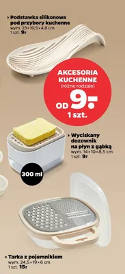 Wyciskany dozownik na płyn z gąbką promocja w Netto