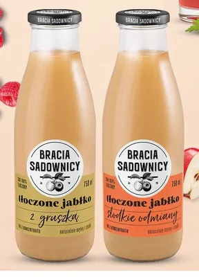 Sok tłoczony różne rodzaje Bracia Sadownicy promocja w Kaufland