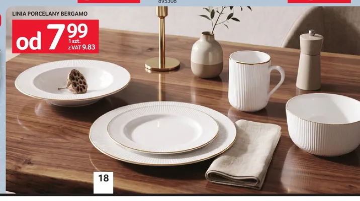 Linia porcelany Bergamo promocja w Selgros