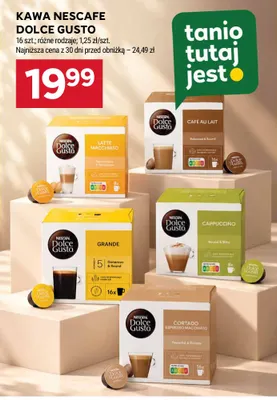 Kawa Nescafe Dolce Gusto Grande promocja w Stokrotka