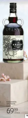 Rum RUM KRAKEN 40% 700 ML promocja w Selgros