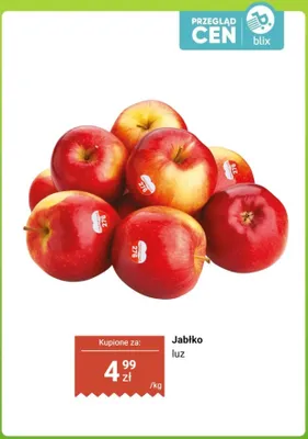 Jabłko luz promocja w Dino
