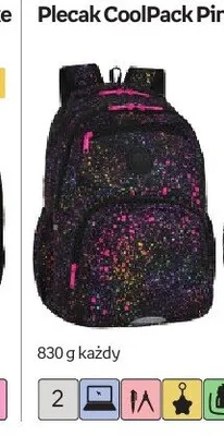 Plecak CoolPack Pink Galactica promocja w Empik