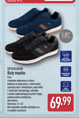 Buty męskie UP2FASHION promocja w Aldi
