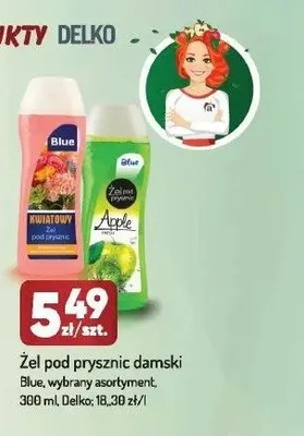 Żel pod prysznic damski Blue Apple promocja w Avita