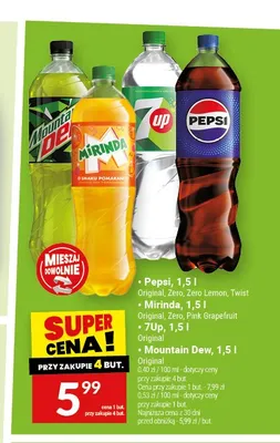 Napój gazowany Mountain Dew promocja w Twój Market