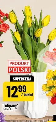Tulipany bukiet 7szt. promocja w POLOmarket