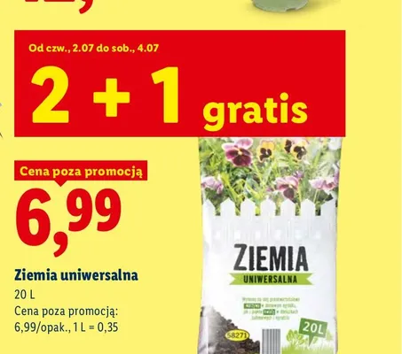 Ziemia uniwersalna promocja w Lidl