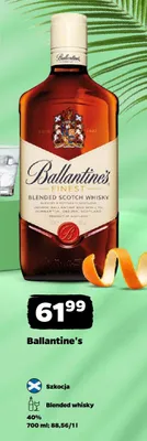 Whisky Ballantine's Finest promocja w Netto