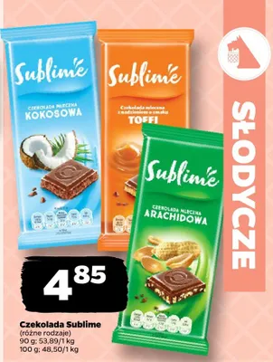 Czekolada mleczna kokosowa promocja w Netto