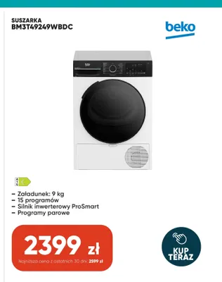 Suszarka Beko BM3T49249WBDC promocja w Max Elektro