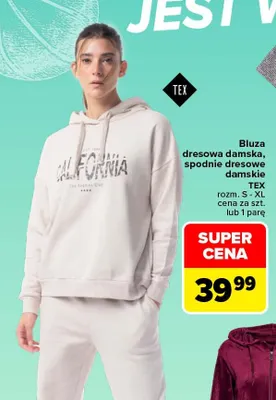 Spodnie damskie s-4xl promocja w Carrefour