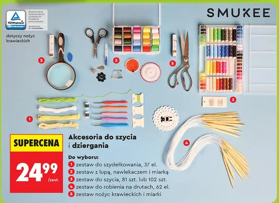 Zestaw do szydełkowania promocja w Biedronka