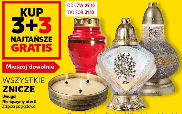 Znicze promocja w Kaufland
