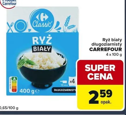 Ryż biały długoziarnisty promocja w Globi