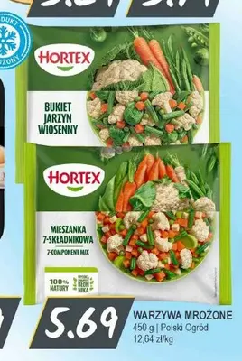 Warzywa mrożone Bukiet jarzyn wiosenny Hortex promocja w Słoneczko