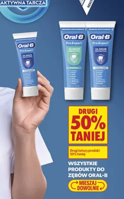 Pasta do zębów Oral-B Pro-Expert Fresh Burst promocja w Biedronka