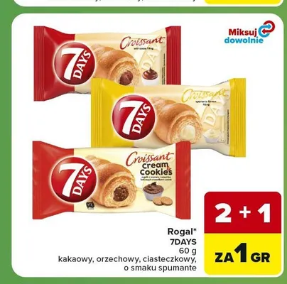 Rogal 7Days orzechowy promocja w Carrefour Express