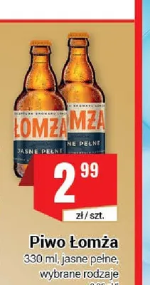 Piwo Łomża Jasne Pełne promocja w Premium Nasz Sklep