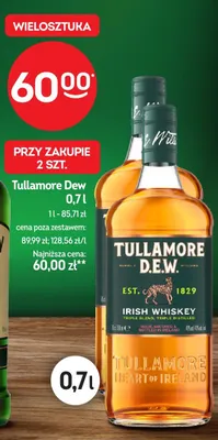 Whisky Tullamore Dew promocja w Żabka