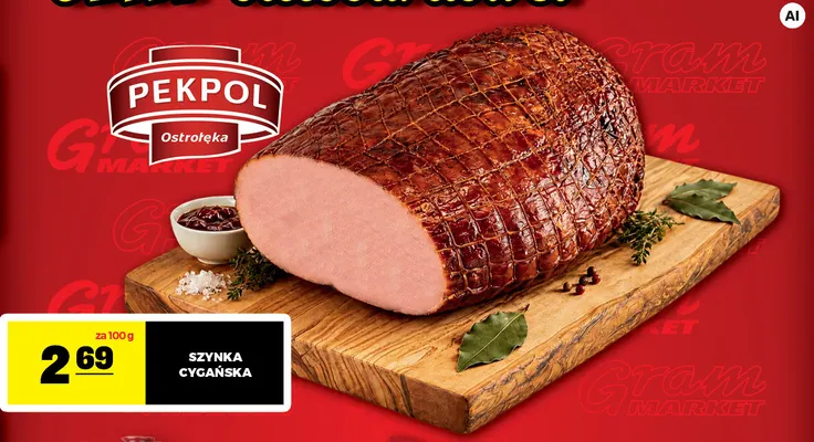 Szynka cygańska Pekpol promocja w Gram Market