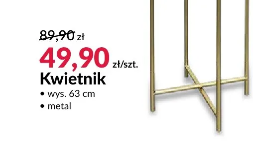 Kwietnik promocja w Salony Agata